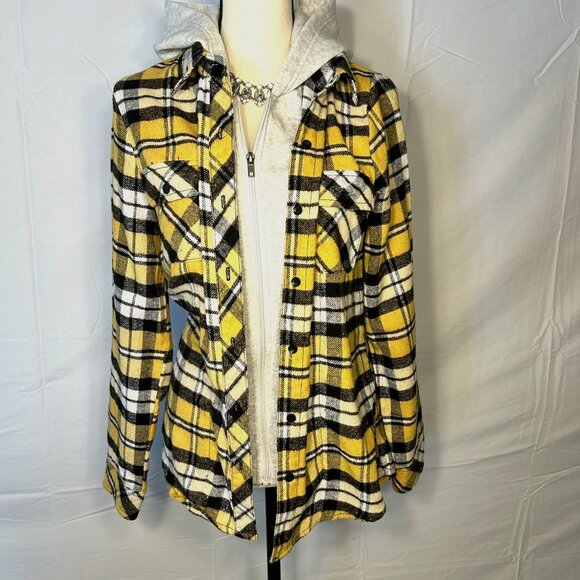 ci sono plaid collection Yellow and Black Women Size M - Picture 1 of 5